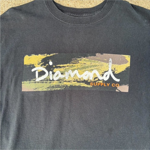 Diamond Supply Co. Other - Diamond Supply Co. Black Tee with Artistic Print